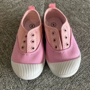 Cat And Jack Pink Slipon Canvas Shoes Size 8 Toddler